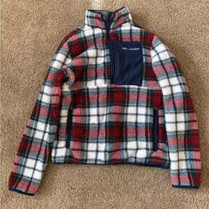 Men's XS Vineyard Vines Sherpa Quarter Zip